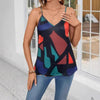 Stylish And Elegant Sleeveless Camisole With A Printed Design by My Store