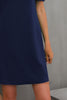 Round Neck Puff Sleeve Mini Dress