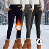 Women’s High-Waist Fleece-Lined Warm Leggings by FitiqueFit