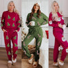 Women’s Christmas Sequin Two-Piece by FitiqueFit