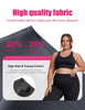 Cropped High-Waisted Yoga Pants with Diagonal Pockets by FitiqueFit