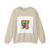 Stay Calm Crash Out Crewneck Sweatshirt | neon graffiti, meltdown design by Tristan’s Treehouse