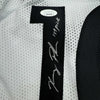 Framed Autographed/Signed Kelsey Plum 35x39 "1st Pick" Las Vegas White Basketball Jersey JSA COA