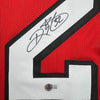 Framed Autographed/Signed Ricky Watters 35x39 San Francisco Alternate Red Football Jersey Beckett BAS COA