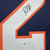 Framed Autographed/Signed R.J RJ Harvey 35x39 Denver Blue Football Jersey JSA COA by Hall of Fame Sports Memorabilia
