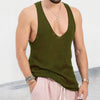 Men's Scoop Neck Knit Tank