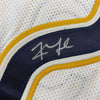 Framed Autographed/Signed Khalil Mack 35x39 Los Angeles LA White Football Jersey Beckett BAS COA