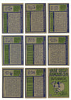 1972 TOPPS FOOTBALL LOW NUMBER SET BREAK BOX– 10 CARDS PER BOX!
