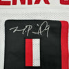 Framed Autographed/Signed Michael Penix Jr. 35x39 Atlanta White Football Jersey Beckett BAS COA by Hall of Fame Sports Memorabilia