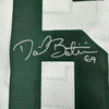 Framed Autographed/Signed David Bakhtiari 35x39 Green Bay White Football Jersey JSA COA by Hall of Fame Sports Memorabilia