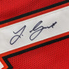 Framed Autographed/Signed Leonard Fournette 35x39 Tampa Bay Red Football Jersey JSA COA