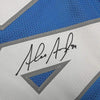 Framed Autographed/Signed Alex Anzalone 35x39 Detroit Blue Football Jersey Beckett BAS COA by Hall of Fame Sports Memorabilia