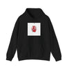 Snarky Heart Graphic Hoodie | anti love graphic, punk Valentine design by Tristan’s Treehouse