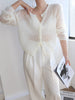 Women’s Mohair Crochet Knit Cardigan by FitiqueFit