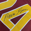 Framed Autographed/Signed Antonio Gibson 35x39 Washington Red 2022 Football Jersey JSA COA