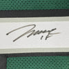 Framed Autographed/Signed Jeremy Maclin 35x39 Philadelphia Green Football Jersey JSA COA