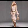 French-Style Long Sleeve Top & Pants Set – Chic Patchwork Two-Piece by FitiqueFit