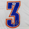 Framed Autographed/Signed Josh Giddey 35x39 Oklahoma City Thunder White Authentic Basketball Jersey PSA/DNA COA
