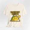 Tacos Not Tariffs Tee | political taco pun, protest typography by Tristan’s Treehouse