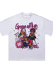 Men's Graphic Round Neck Half Sleeve T-Shirt by Simply Love