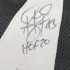 Framed Autographed/Signed Troy Polamalu 35x39 HOF 20 Pittsburgh Black Football Jersey Beckett BAS COA