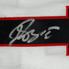 Framed Autographed/Signed Jalen Suggs 35x39 Gonzaga White College Basketball Jersey JSA COA