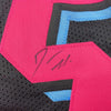 Framed Autographed/Signed Jason Williams 35x39 Miami Black Vice City Basketball Jersey Pristine PA COA