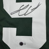 Framed Autographed/Signed Lukas Van Ness 35x39 Green Bay Green Football Jersey Beckett BAS COA
