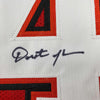 Framed Autographed/Signed Dexter Jackson 35x39 Tampa Bay Red Football Jersey JSA COA