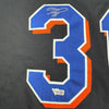 Framed Autographed/Signed Mike Piazza 35x39 New York Mets Black Mitchell & Ness Authentic Baseball Jersey Fanatics COA