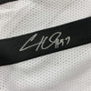 Framed Autographed/Signed Cameron Heyward 35x39 Pittsburgh White Football Jersey Beckett BAS COA