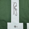Framed Autographed/Signed Jayden Reed 35x39 Green Bay Green Football Jersey Beckett BAS COA
