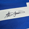 Framed Autographed/Signed Steve Spurrier 35x39 Florida Blue College Football Jersey JSA COA by Hall of Fame Sports Memorabilia