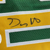 Framed Autographed/Signed Gary Payton 35x39 Seattle Green Basketball Jersey JSA COA