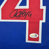 Framed Autographed/Signed Rick Sutcliffe 35x39 Chicago Blue Baseball Jersey Beckett BAS COA by Hall of Fame Sports Memorabilia