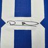 Framed Autographed/Signed Robert Mathis 35x39 Indianapolis Blue Football Jersey JSA COA by Hall of Fame Sports Memorabilia