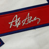 Framed Autographed/Signed Stephen Strasburg 35x39 Washington White Baseball Jersey PSA/DNA COA