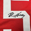 Framed Autographed/Signed Robert Horry 35x39 Houston Red Basketball Jersey Beckett BAS COA by Hall of Fame Sports Memorabilia