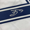 Framed Autographed/Signed Trevon Diggs 35x39 Dallas Color Rush White Football Jersey JSA COA