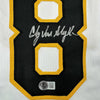 Framed Autographed/Signed Andy Van Slyke 35x39 Pittsburgh White Baseball Jersey Beckett BAS COA by Hall of Fame Sports Memorabilia