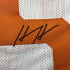 Framed Autographed/Signed Hendon Hooker 35x39 Tennessee White College Football Jersey JSA COA