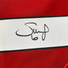 Framed Autographed/Signed Sadio Mane 35x39 Liverpool Red Soccer Jersey Beckett BAS COA