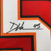 Framed Autographed/Signed Devin White 35x39 Tampa Bay Red Football Jersey Beckett BAS COA