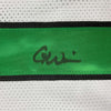 Framed Autographed/Signed Garrett Wilson 35x39 New York White Football Jersey JSA COA