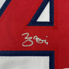 Framed Autographed/Signed Yadier Molina 35x39 St. Louis White Baseball Jersey JSA COA