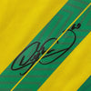Framed Autographed/Signed Neymar Jr. 35x39 Brazil Soccer Futbol Jersey Beckett BAS COA/LOA