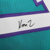 Framed Autographed/Signed Kon Knueppel 35x39 Charlotte Teal Basketball Jersey JSA COA by Hall of Fame Sports Memorabilia