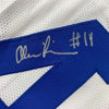 Framed Autographed/Signed Alec Pierce 35x39 Indianapolis White Football Jersey Beckett BAS COA
