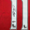 Framed Autographed/Signed Ryan Giggs 35x39 Manchester United Red Soccer Jersey Beckett BAS COA by Hall of Fame Sports Memorabilia