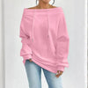 Plus Size Off Shoulder Pullover by FitiqueFit